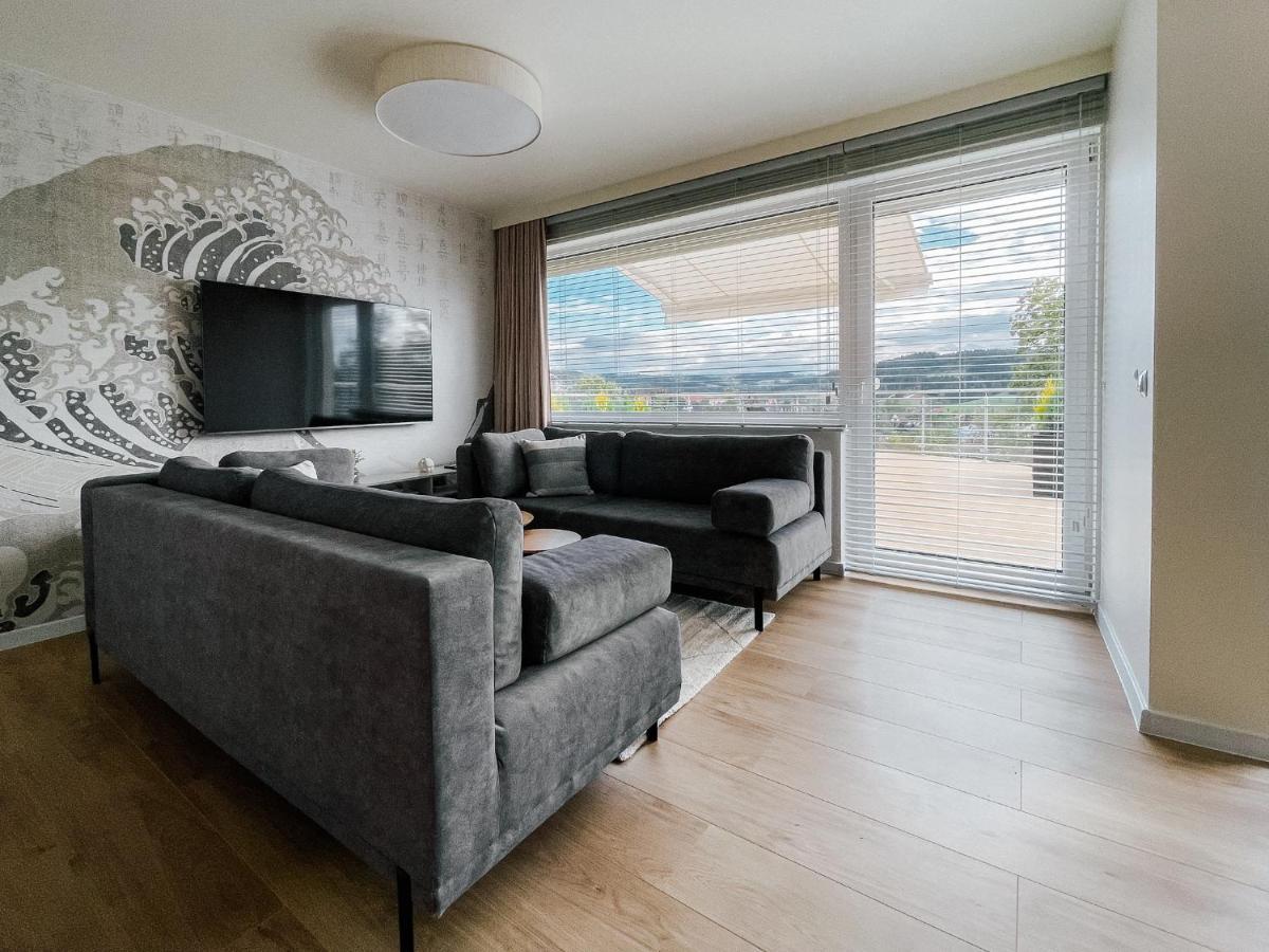 ラプカPenthouse Sloneczna Rapsodia - Blisko Parku Zdrojowego - Duzy Taras Na Dachu - Piekny Widok - Winda - Garazアパートメント エクステリア 写真
